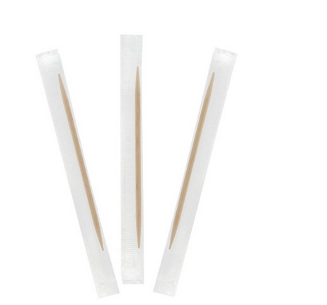 Individually cello pack toothpick
