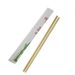 Individual Packed Disposable Round Bamboo Chopsticks