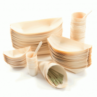 Disposable wood cutlery